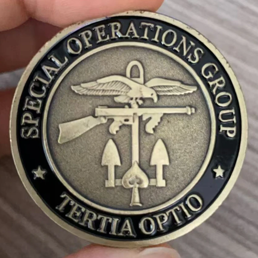 United States CIA Challenge Coin Souvenir Actiones Praecipuae Bronze Commemorative Coins