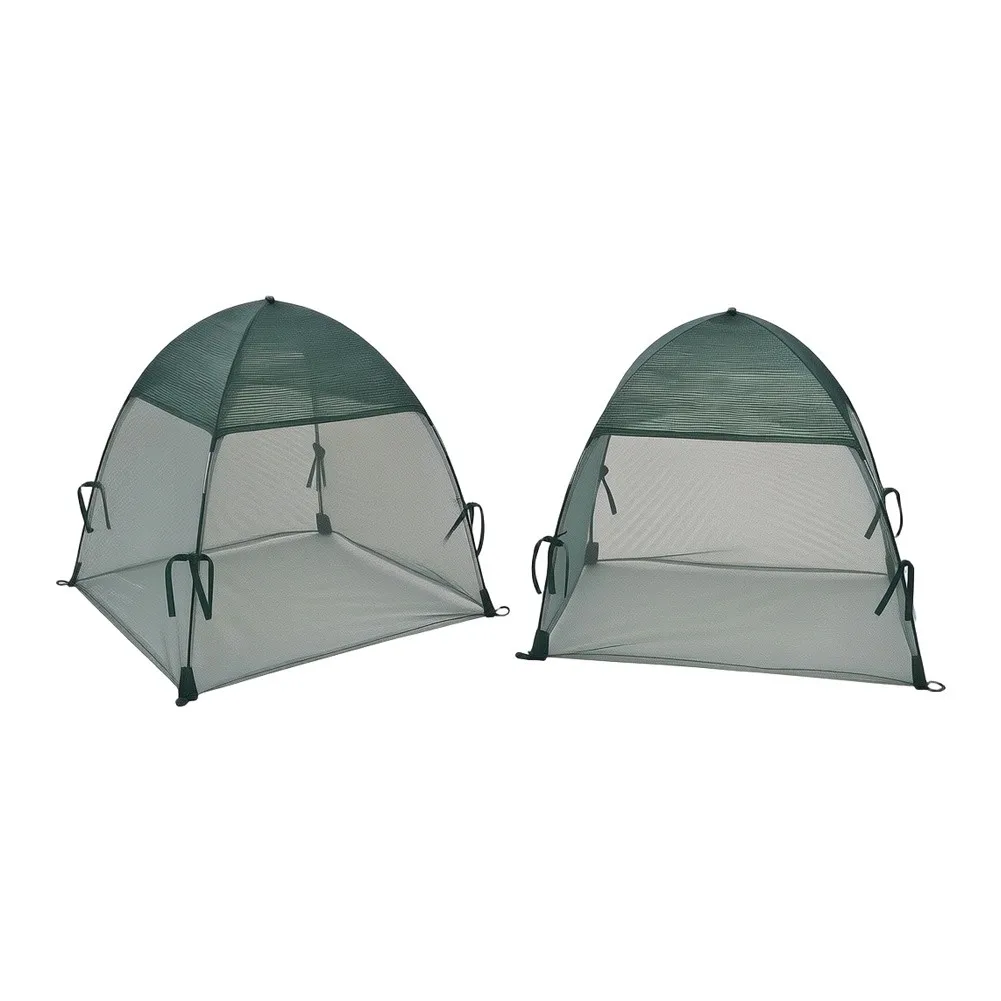 For Urban Gardening Green Foldable Plant Shade Tent Portable Greenhouse Solution Plant Tent Wildlife Defense Cover