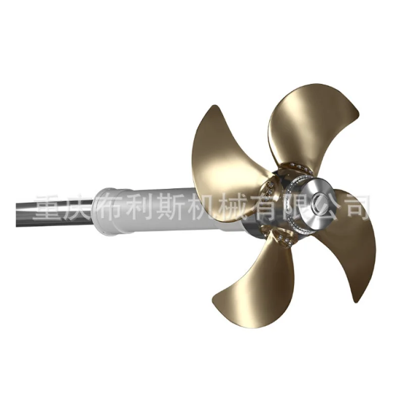 

(Shipping customization)Manganese-aluminum bronze 4-blade propeller, marine electric hydraulic adjustable pitch propeller