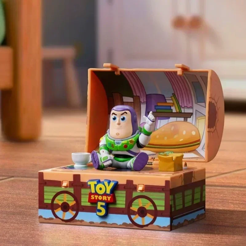 POP MART DISNEY PIXAR TOY STORY 5 Serie Blind Box Guess Bag Mystery Box Speelgoed Poppen Schattige Anime Figuurtjes Ornamenten Cadeau - afbeelding 2