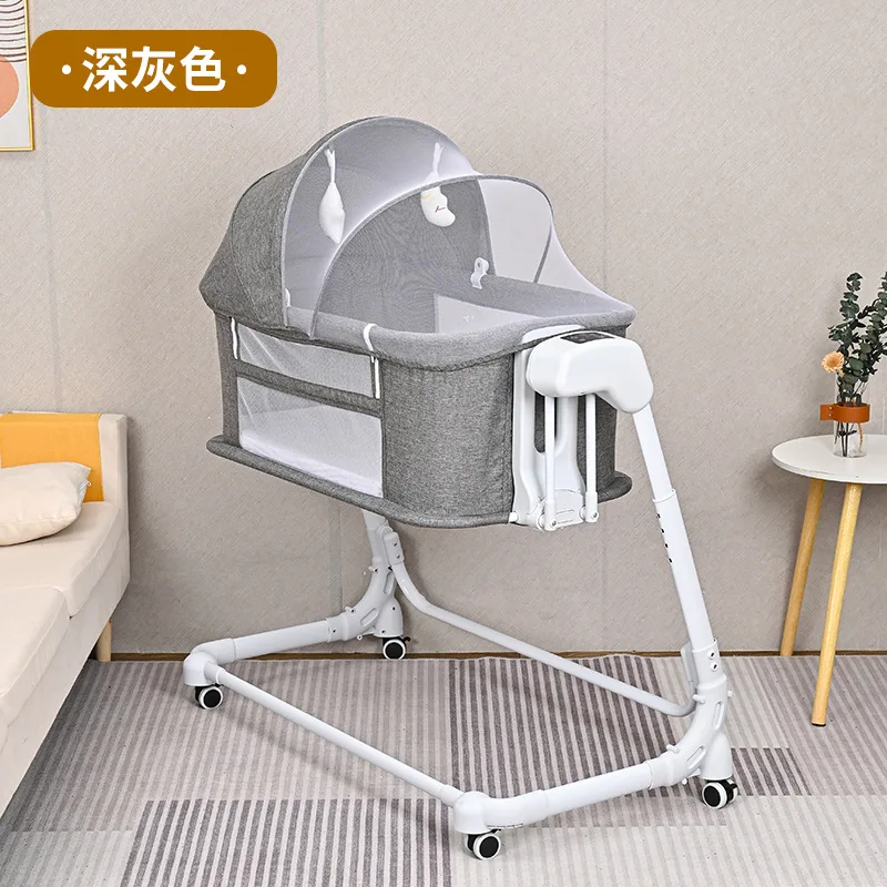 Newborn Smart Bedside Shaker Multifunctional Electric Crib Electric Sleeping Crib