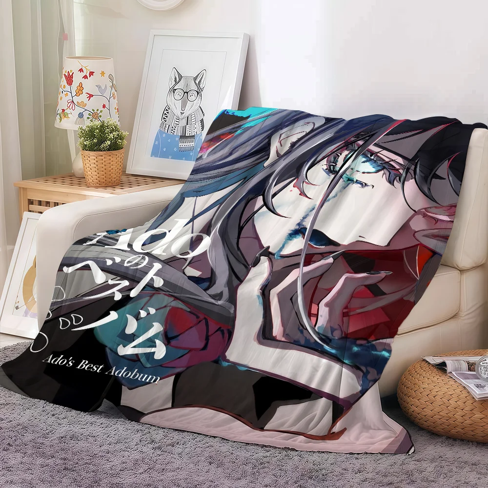 

Singer Ado Ado's Best Adobum Blanket Soft and Skin Friendly For Couch Bed Napping Bedspread All Seasons Comforter