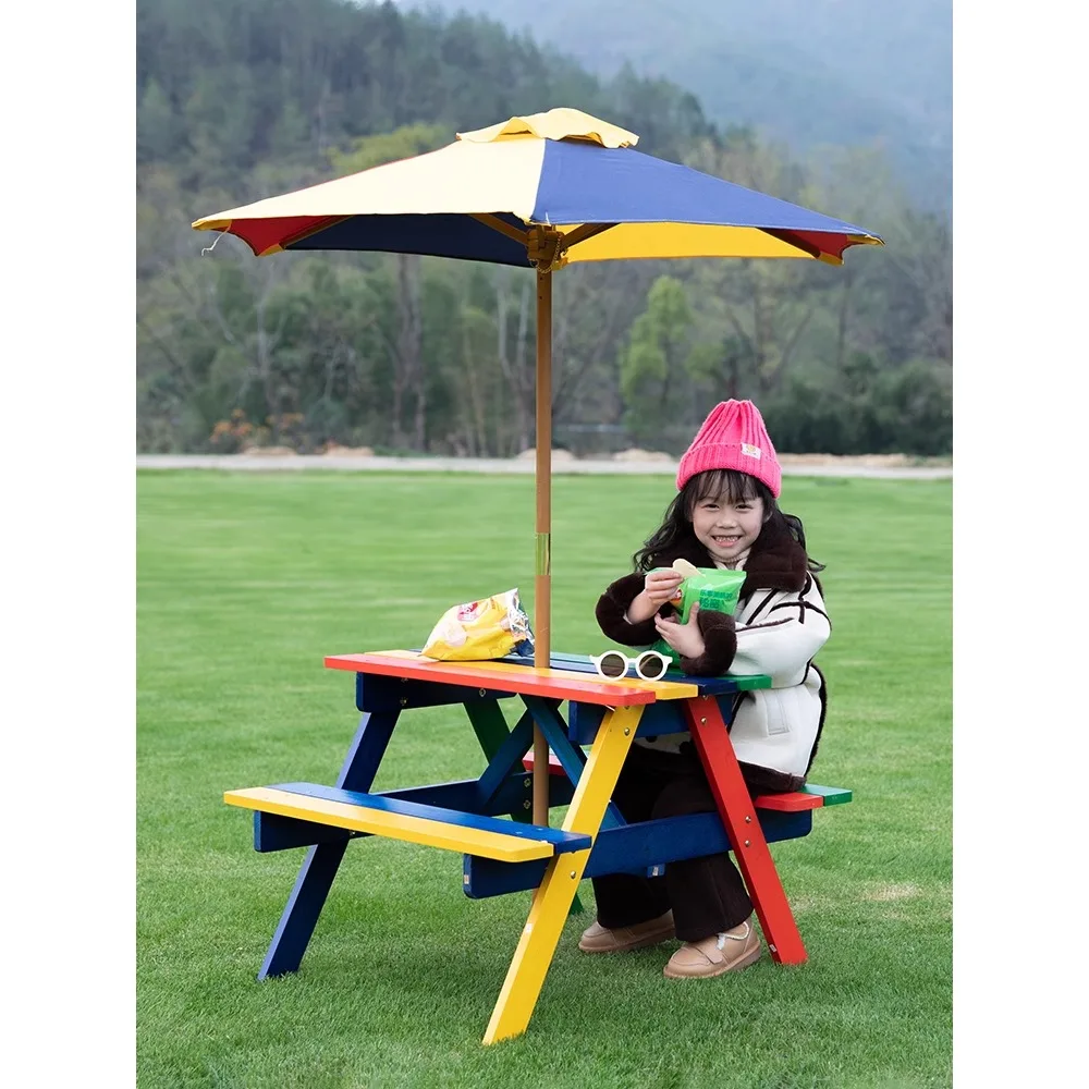 

Early childhood education game tables and chairs, outdoor picnic tables, rice chairs, stools, children's playground, learning ki