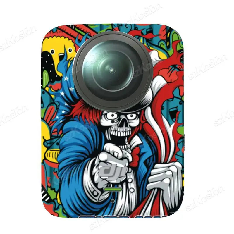 إطار الجسم طبقة رقيقة واقية لـ DJI OSMO 360 ملصق شارات مضاد للخدش والغبار لملحقات كاميرا DJI OSMO 360