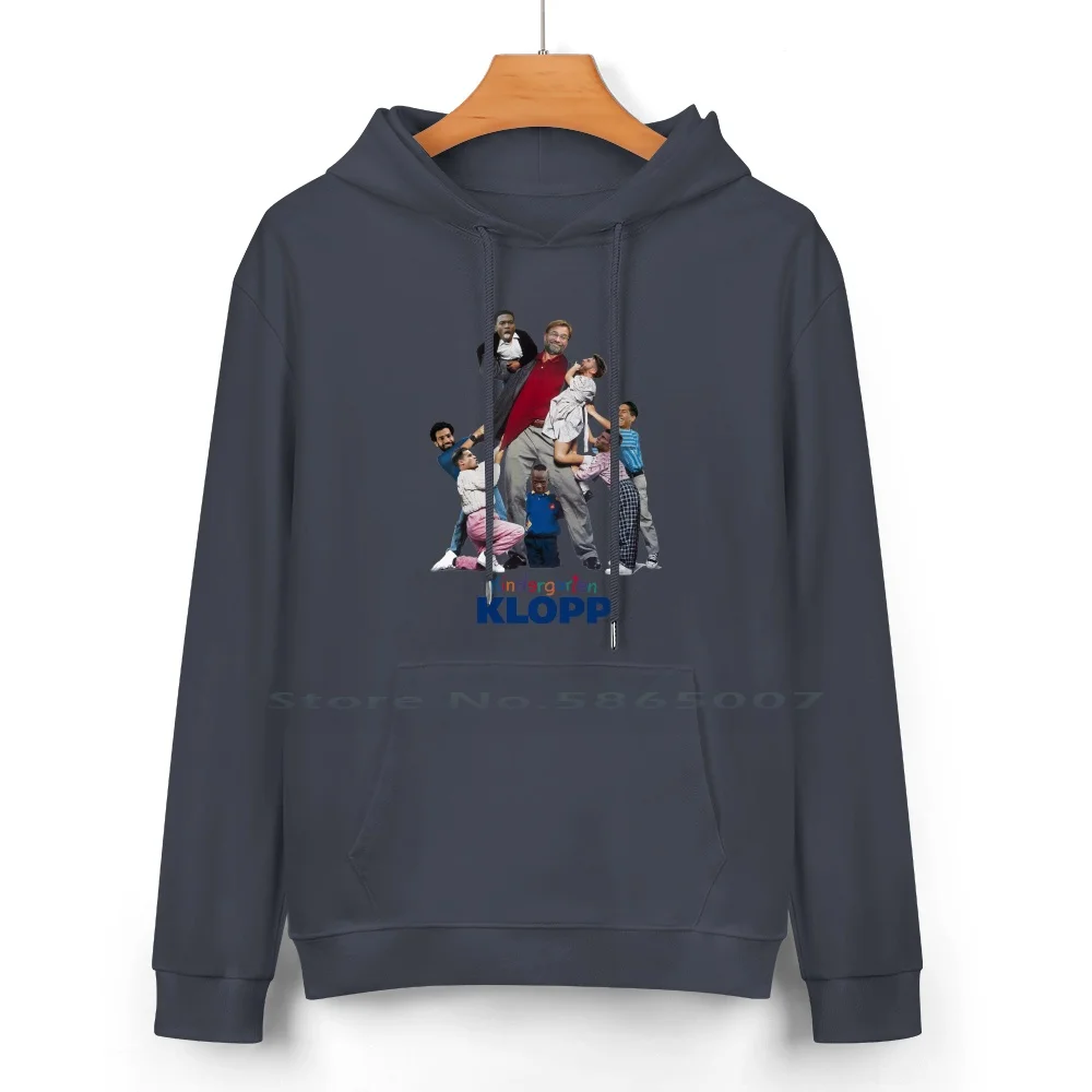 Kindergarten Klopp Pure Cotton Hoodie Sweater 24 Colors Football Soccer Funny Jurgen Klopp Sturridge Firmino Mane Milner