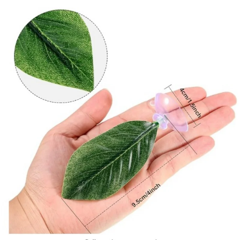 2Pcs Betta Bed Leaf Pad Hammock for Betta Fish Improves Betta\'s Health by Simulating The Natural Habitat Natural Rest Area