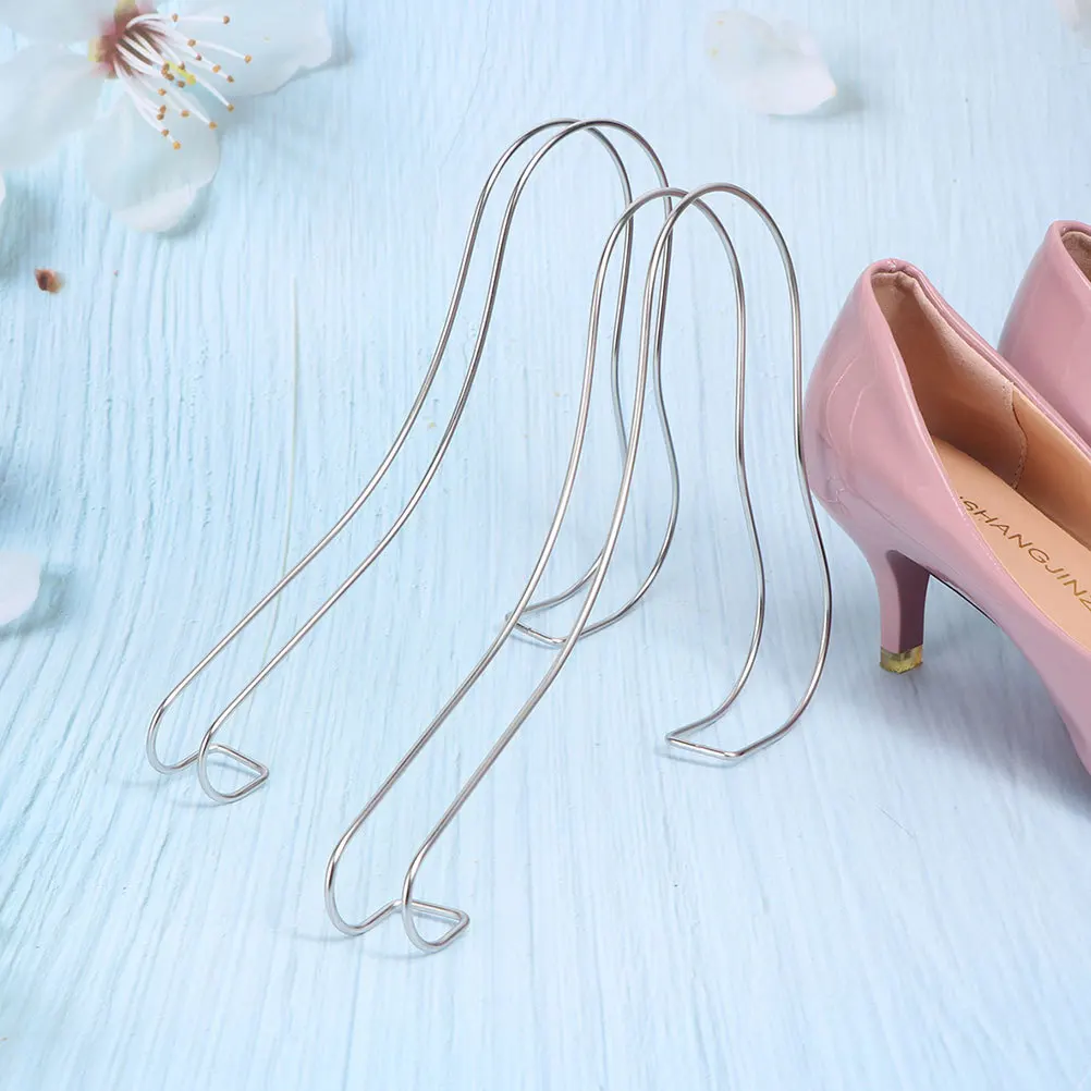 

3pcs Stainless Steel Metal Shoe Stretcher High Heels Display Rack Durable Sandals Support Stand Women Shoes Inner Rack Home