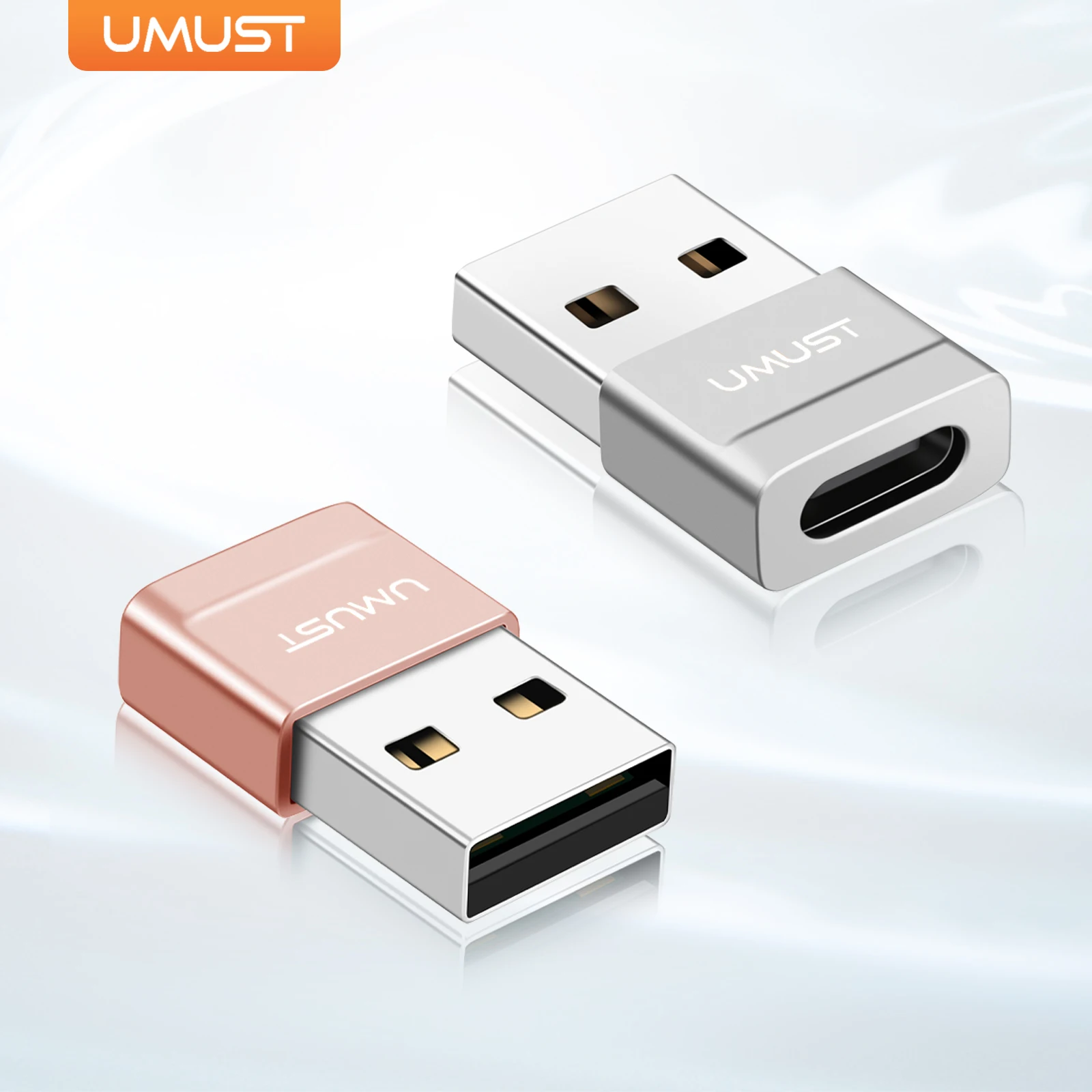 UMUST 6A USB C to USB  Adapter USB C Female to USB Male Charger Converter for PC MacBook Laptop Support Fast Charger USB Adapter