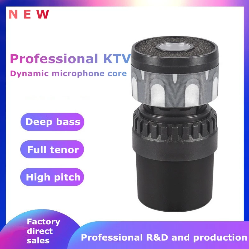 

Professional Dynamic Microphone Core For KTV Microphones, General Microphone Accessories, Factory Direct Sales K-BT55