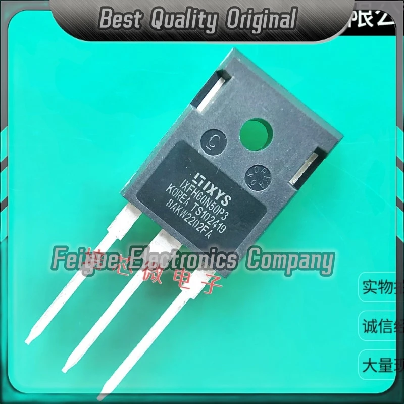 5PCS-20PCS  IXFH60N50P3  MOS 500V 60A TO-247 Best Quality Imported Original