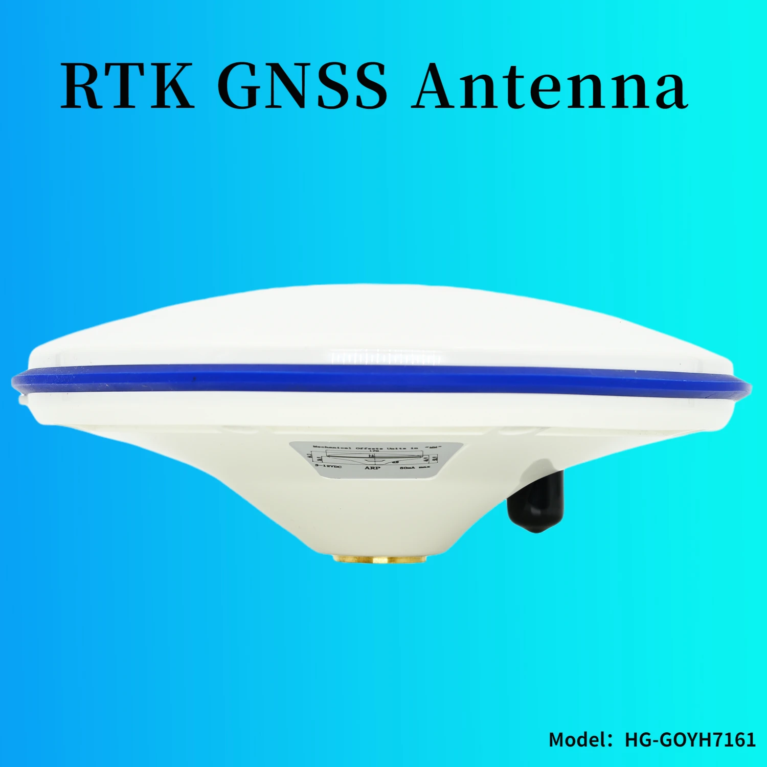 HG-GOYH7161 Multi-band L1 L2 L-Band RTK GPS GNSS Antenna CORS Drive Test Trimble Agricultural Farming Measuring Antenna 3-18V