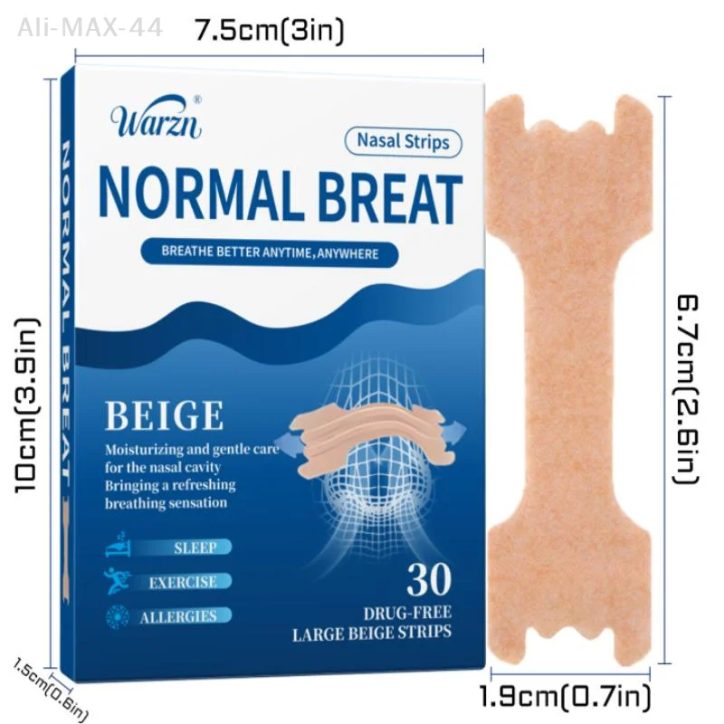 12/30Pcs Anti-Snore Nasal Strips for Better Night Sleep Nasal Passage Expander Adhesive Snoring Relief Gentle on Skin - view 6