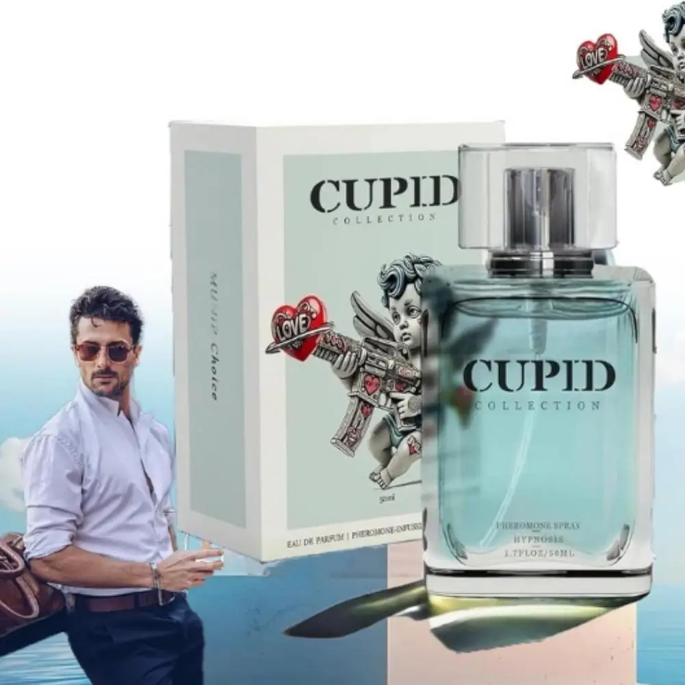 50ml Cupido Charm ParfumsOriginele Parfum Spray langdurige Voor Mannen Eau De Parfum Spray langdurige Feromonen Gift