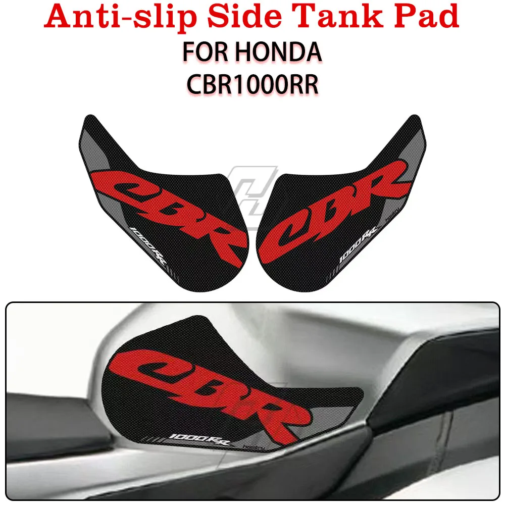 

For Honda CBR1000RR 2004 2005 2006 2007 Motorcycle Anti-slip Side Tank Pad Protection Knee Grip Mat Stickers