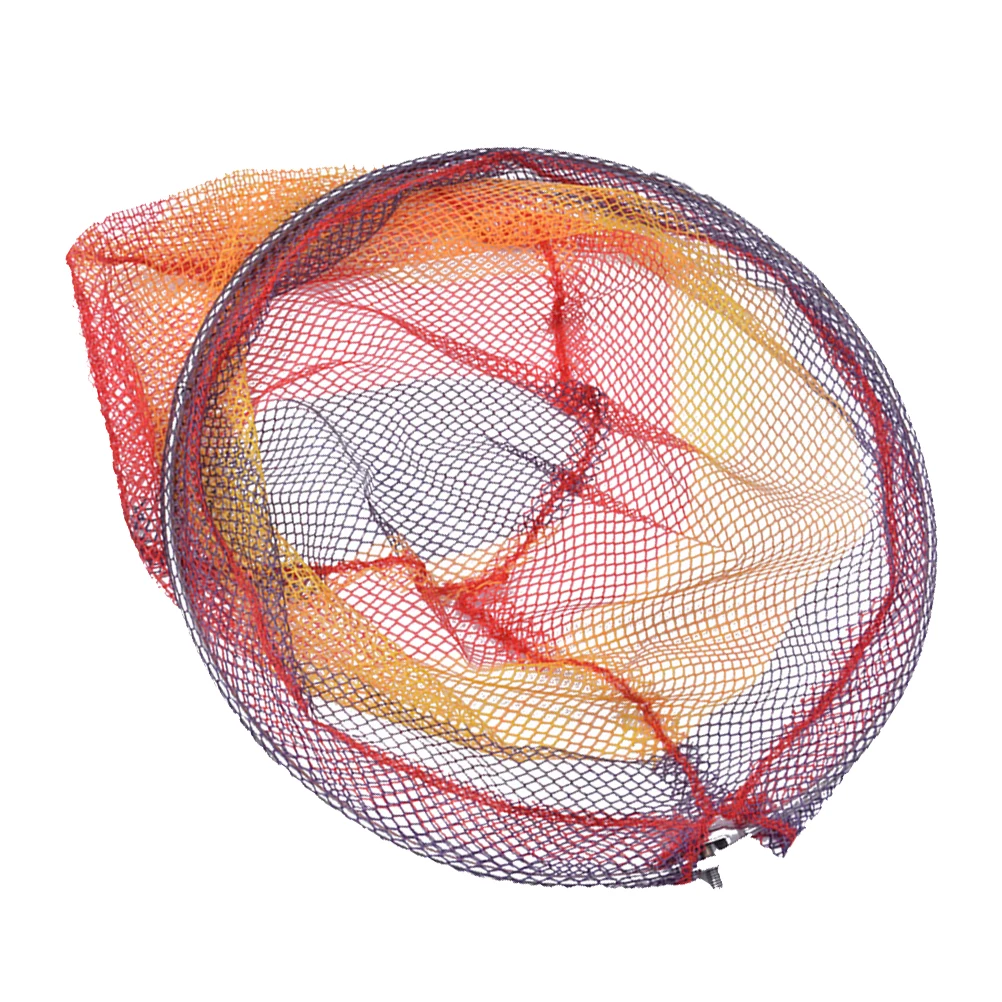 

Foldable Fishing Net Bag Nets Ground Grid Stainless Steel Carp Catching Wear Resist Replacement Durable Lightweight Fish