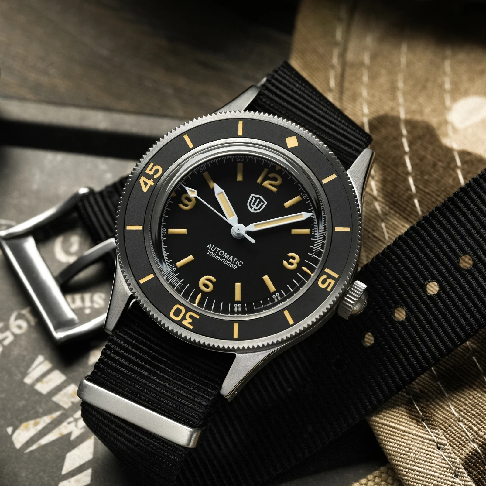 Titanium Sport Watch - Relógio Automático Watchdives WD50FK V3 com