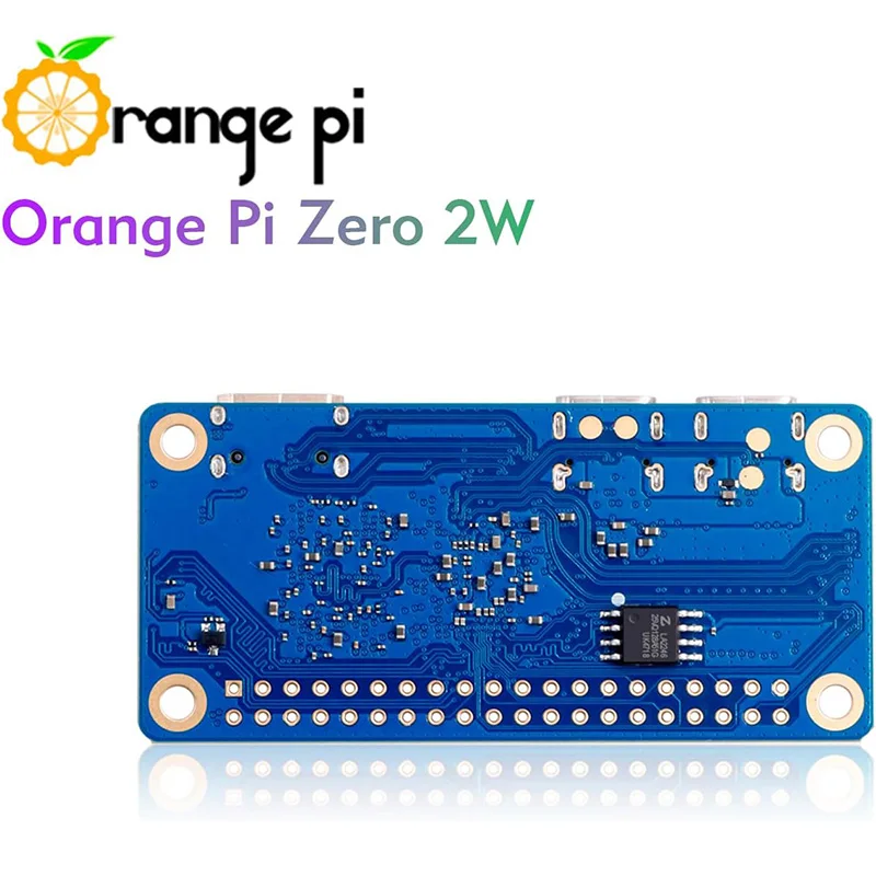 Imagem -03 - Mini Computador Laranja Pi-zero 2gb de Ram Ddr4 Allwinner H618 Quad-core Cortex-a53 Cpu Wifi Ble Placa Única Sbc Opi w