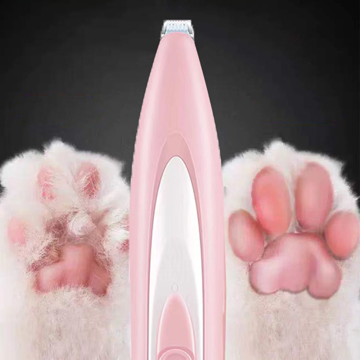 

Portable Dog Foot Hair Trimmer Pet USB Rechargeable Clipper Cat Grooming Supplies Dogs Nail Clippers Cleaner Puppy Cats Paws