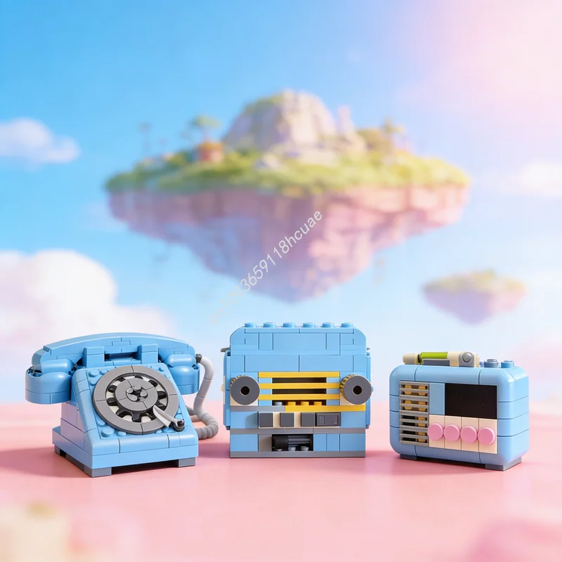 

Набор конструктора MOC Creator (197 деталей): Радио — Архитектурная модель для сборки, DIY, идеи для подарков на Рождество, креативные развивающие игрушки, обучающие кирпичики