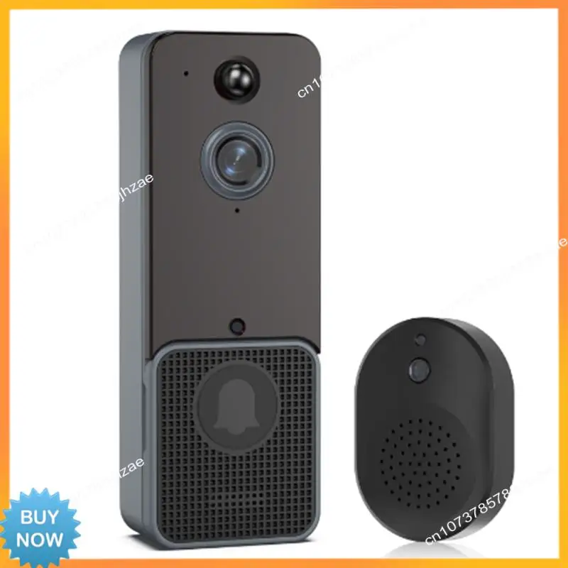 A10R Wireless Wifi Video Doorbell Camera PIR Human Detection Cloud Storage Outdoor Door Bell Intercom Smart Home(With) Easy To U