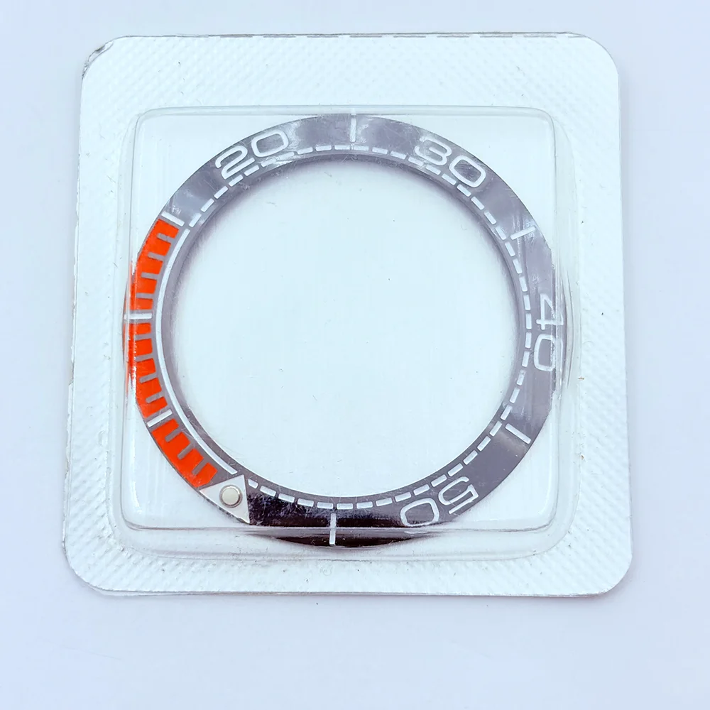 

Watch Accessories Ceramic Circle Scale Circle Yacht Embossed Circle Outer Ring 41.5mm Inner Ring 32.7mm Watch Repair Parts