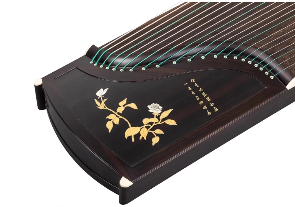 

Ebony guzheng 163cm 21 strings Professional performance Chinese string instruments