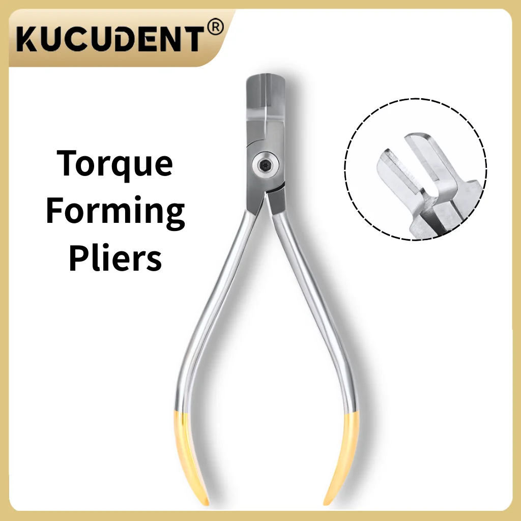 1 PC Dental Orthodontic Tweed Torque Forming Plier - Stainless Steel Rectangular Arch Bending Instrument for Precision Torquing