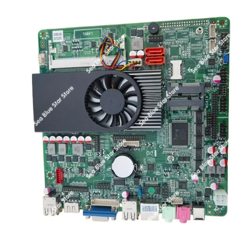 ITX-M100-I3 Industrial Control Main Board Integrated Machine Self-service End Point Computer  Second-hand Disassembly Main Board