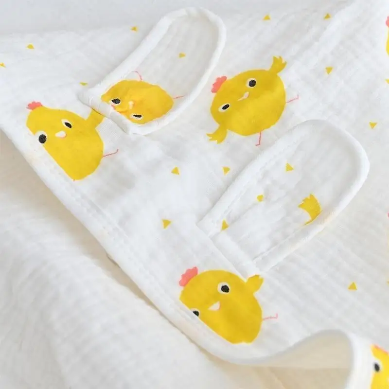 Q22d Baby Kids 후드 목욕 타월 케이프 만화 프린트 목욕 가운 랩 담요 부드러운 면화 흡수성 망토 판초 로브 아이
