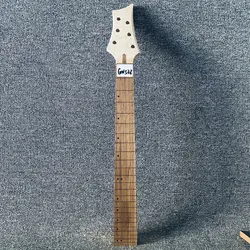 GN538 Short Scales Length Electric Guitar Neck for Mini and Travle Guitar Replace and DIY Unfinished Version