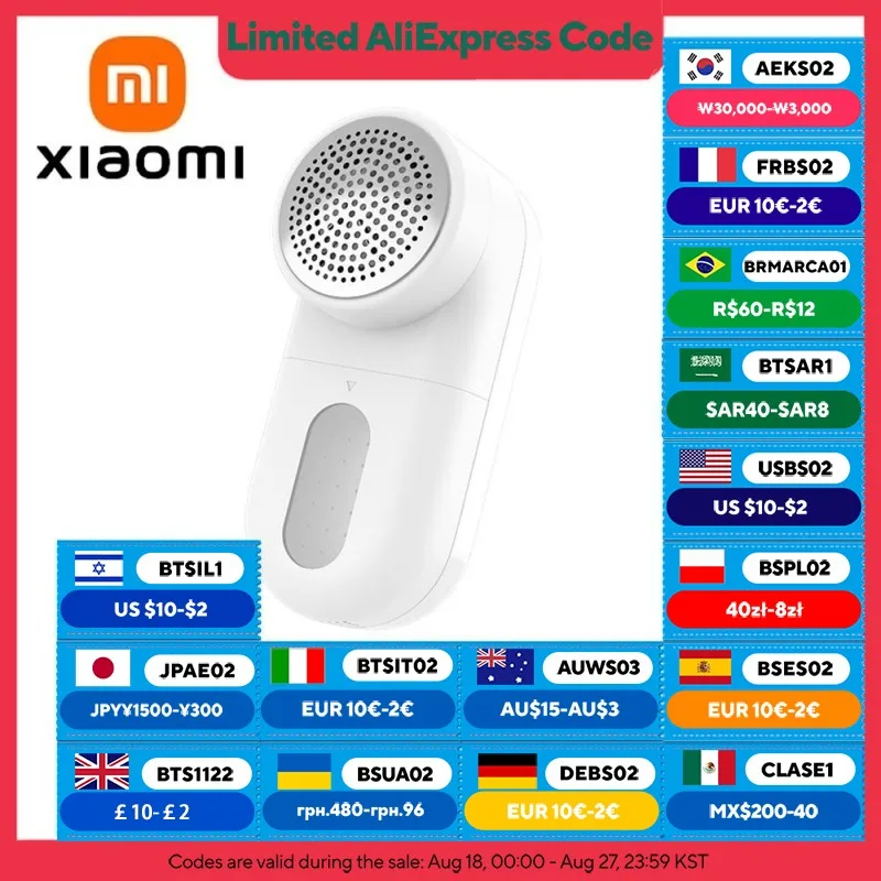 

Средство для удаления ворса XIAOMI MIJIA, лезвие 5 листов, срок службы батареи 180 минут, USB перезаряжаемые пеллеты для удаления ворса с одежды, средство для удаления пуховых гранул