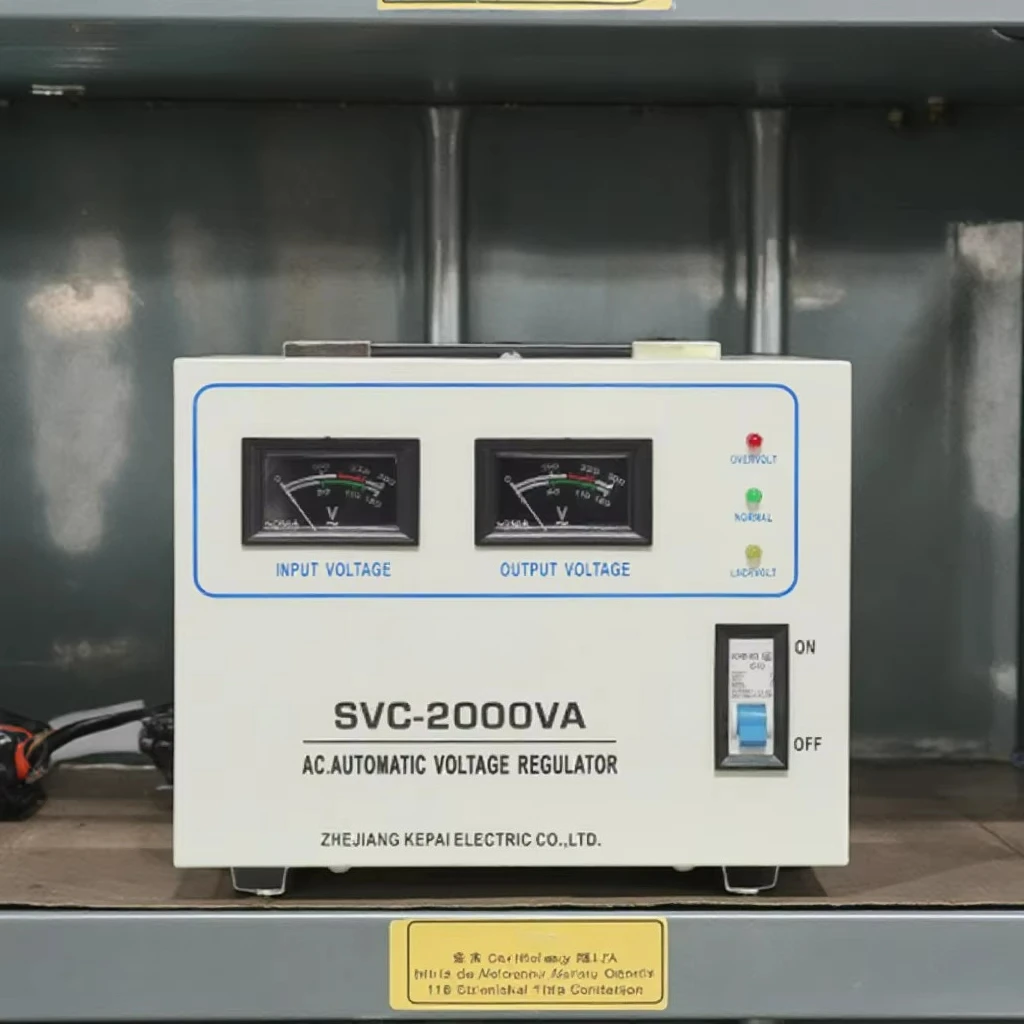

Factory Price OEM 2kva 3kva Single Phase 110V 220V 230V AC Automatic Voltage Stabilizer