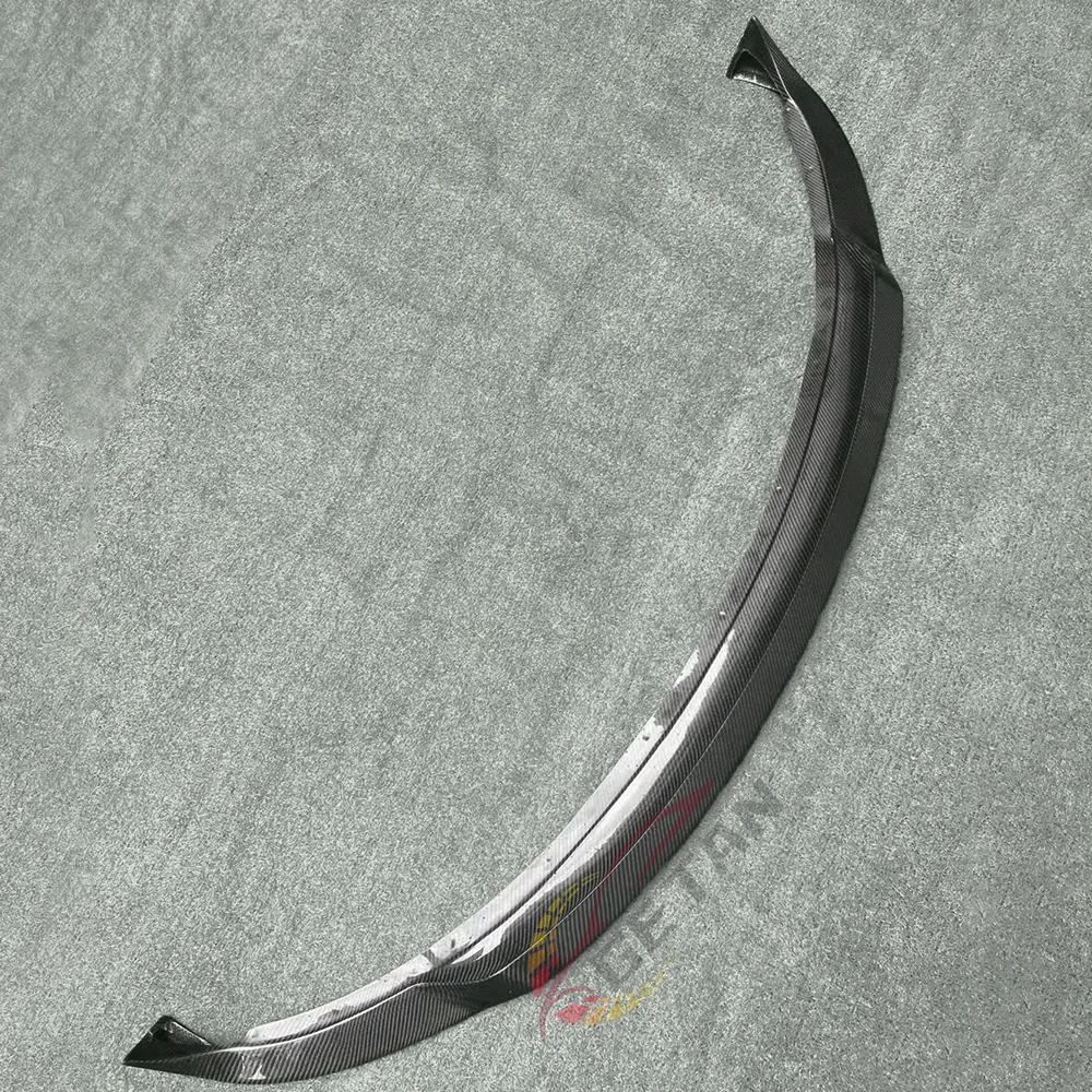 New High Quality ART Style High Polished Carbon Fiber Front Bumper Lip for Tesla Model 3 2016-2021 Car Body Kit Fitment Tested