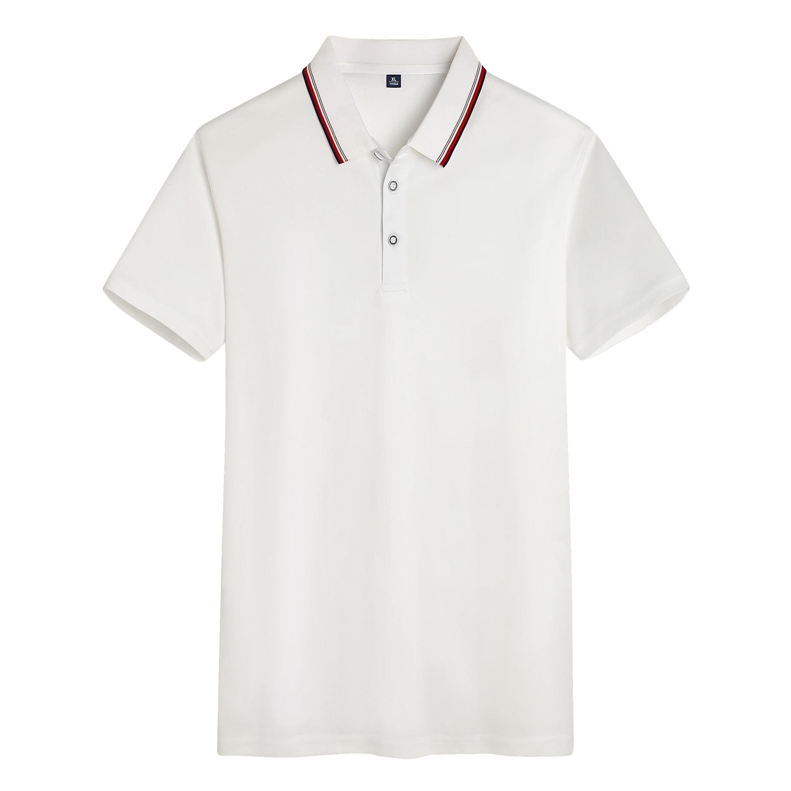 

2025 Hot Sale Men's Summer Casual Breathable Comfortable Polo Shirt Men's Solid Color High Quality Short Sleeve T-Shirt