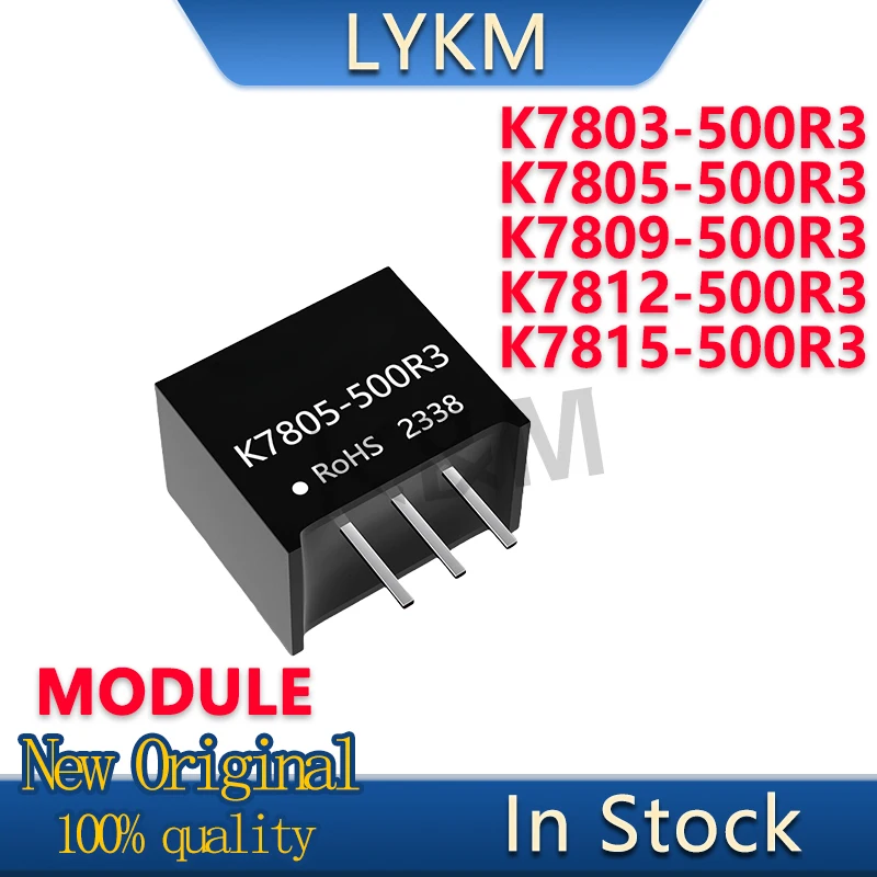 2-5/piece New K7803-500R3 K7805-500R3 K7809-500R3 K7812-500R3 K7815-500R3 Non-isolated regulated power supply module In Stock