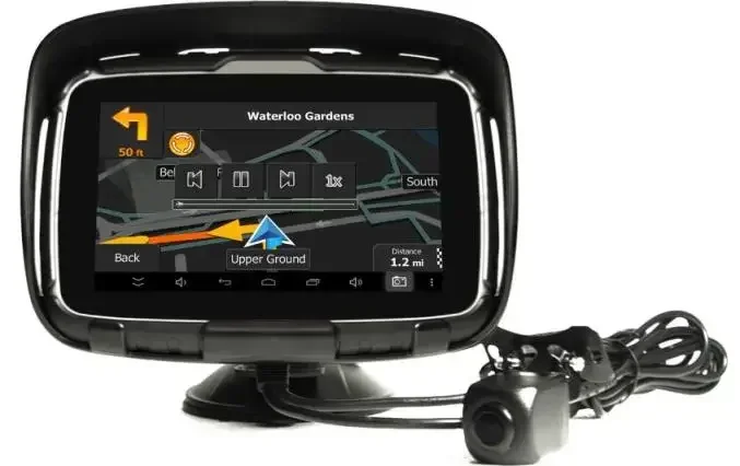 Dla Android 6.0 Gps dla motocykla Karadar dla MT5002 dla motocyklowych systemów elektrycznych nawigacja Gps z ramem 1G i Rom 16GB