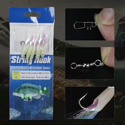 FREE FISHER Anzuelos de pesca con señuelos luminosos y giratorios