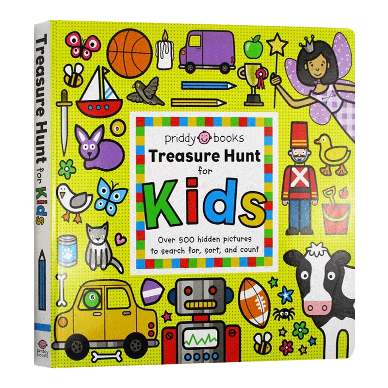 Treasure Hunt for Kids, Baby Children's books aged 1 2 3, English picture book, 9780312529932