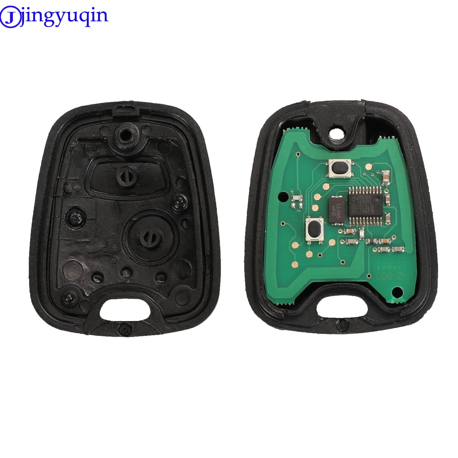 jingyuqin New 5pcs Replacement 433MHZ ID46 PCF7961 Chip Remote Car Key Control Keyless For Peugeot 307 Citroen C1 C3 VA2 Blade