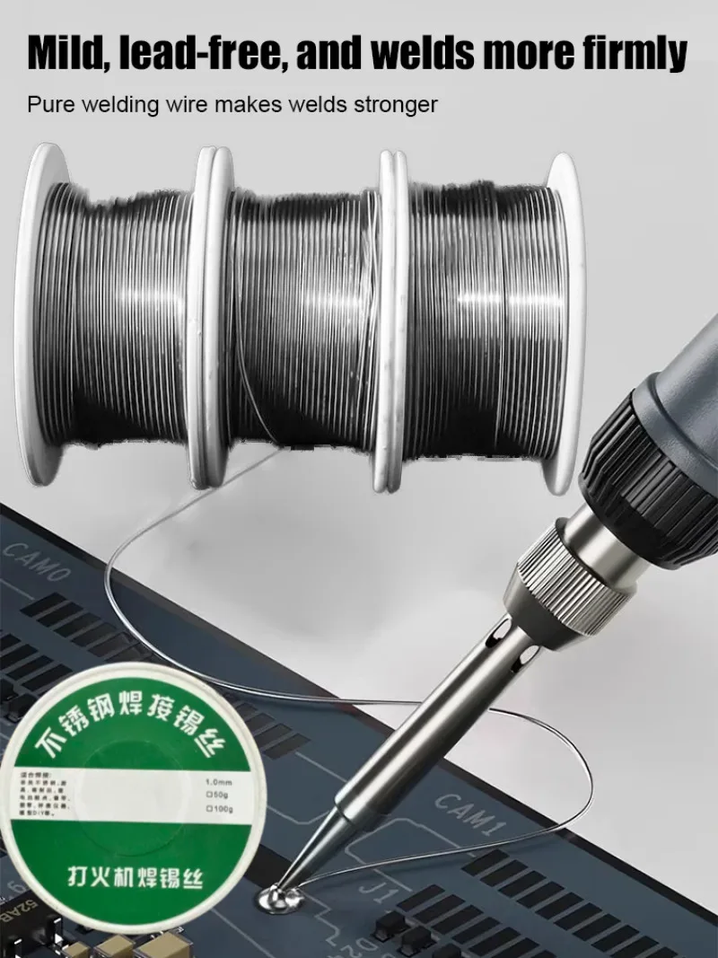 High Purity No-Clean Solder Wire Durable Professional Electronic Repair Welding Tool for Circuit Maintenance