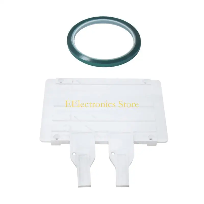 B03C Cassette Tape Repair Splicing Set with Two Fixers Reel to Reel Tape Recorder Splicing Block