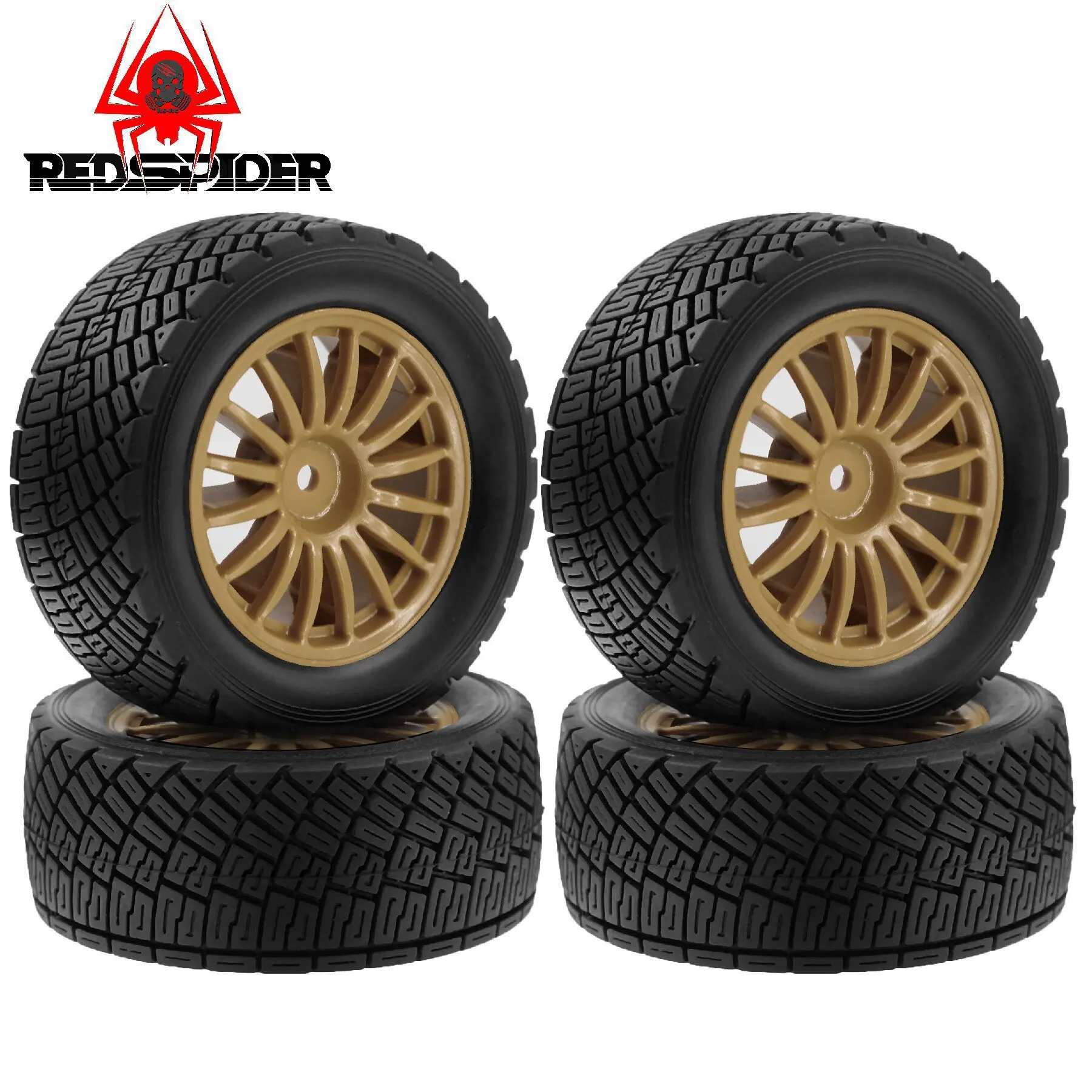 78mm Off Road Rally Racing Tire All Terrain Road Tires for HPI WR8 RC Car Upgrade OP Accessories Parts