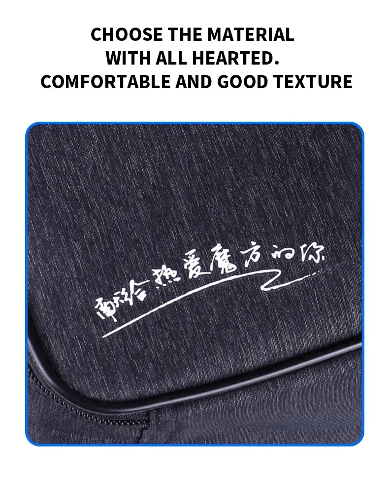Qiyi Moyu Umhängetasche Professionelle Tasche Für 2x2 3x3x3 4x4 5x5 6x6 7x7 8x8 9x9 10x10 Magic Cube Handtasche Schulter Tasche Lagerung Tasche – Detail 5