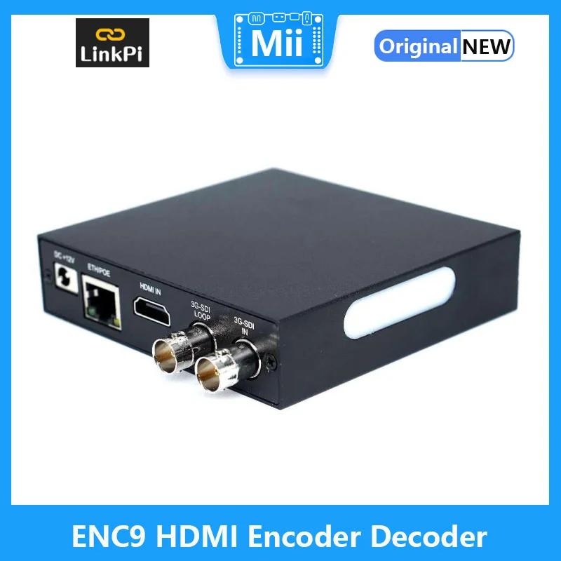 Codificador SDI HDMI NDI 4k30 1080P60 NDI5, intercomunicador Tally de baja latencia, NDI-1