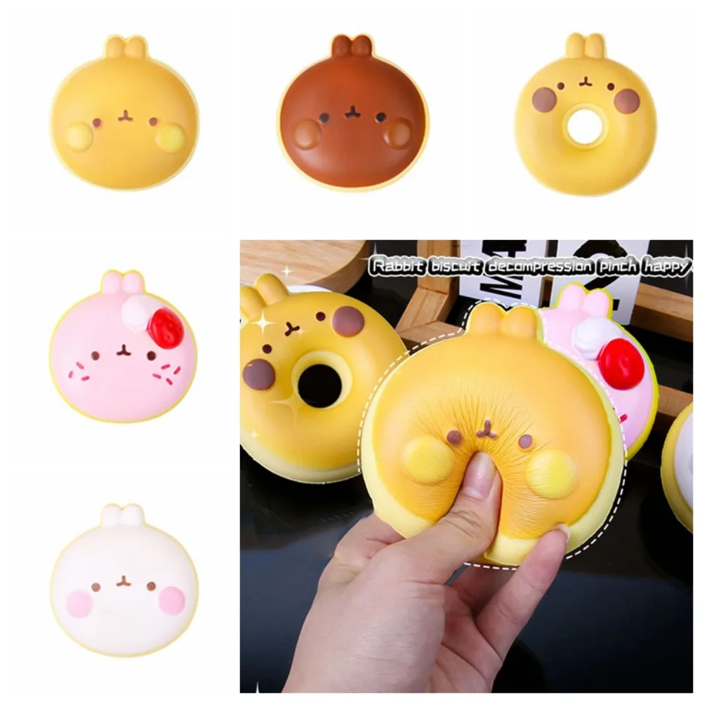 

Simulated Rabbit Squeeze Toy Rabbit Biscuit Pinch Music Cartoon Fidget Toy Fidget Toy Sensory Cute Pinch Toy Kids Tricky Doll