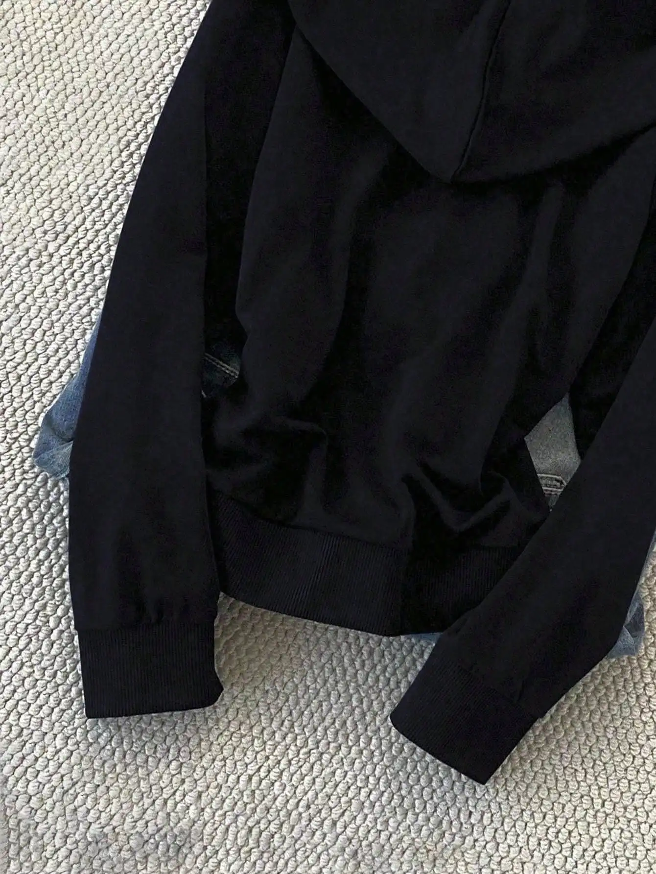 Women's Slim Fit Zip-Up Hoodie with Embroidered Horse Logo, Casual Streetwear Sweatshirt Jacket