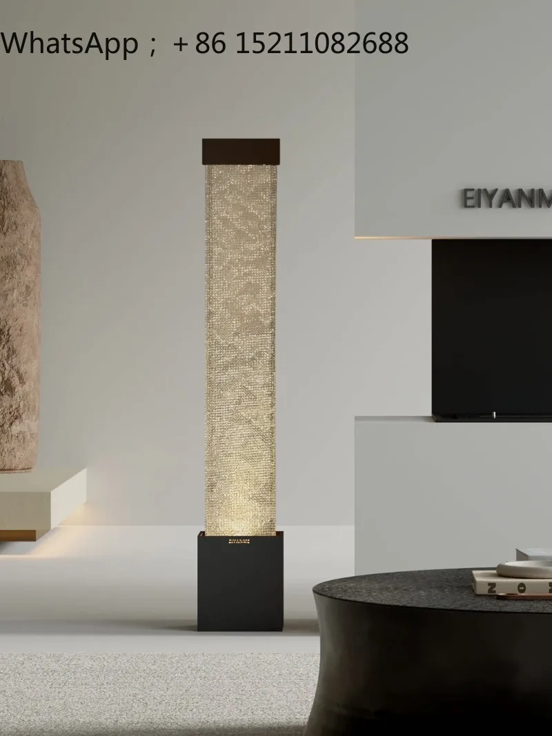 SCY light luxury flowing water ornament living room circulation water view TV cabinet entrance floor decoration