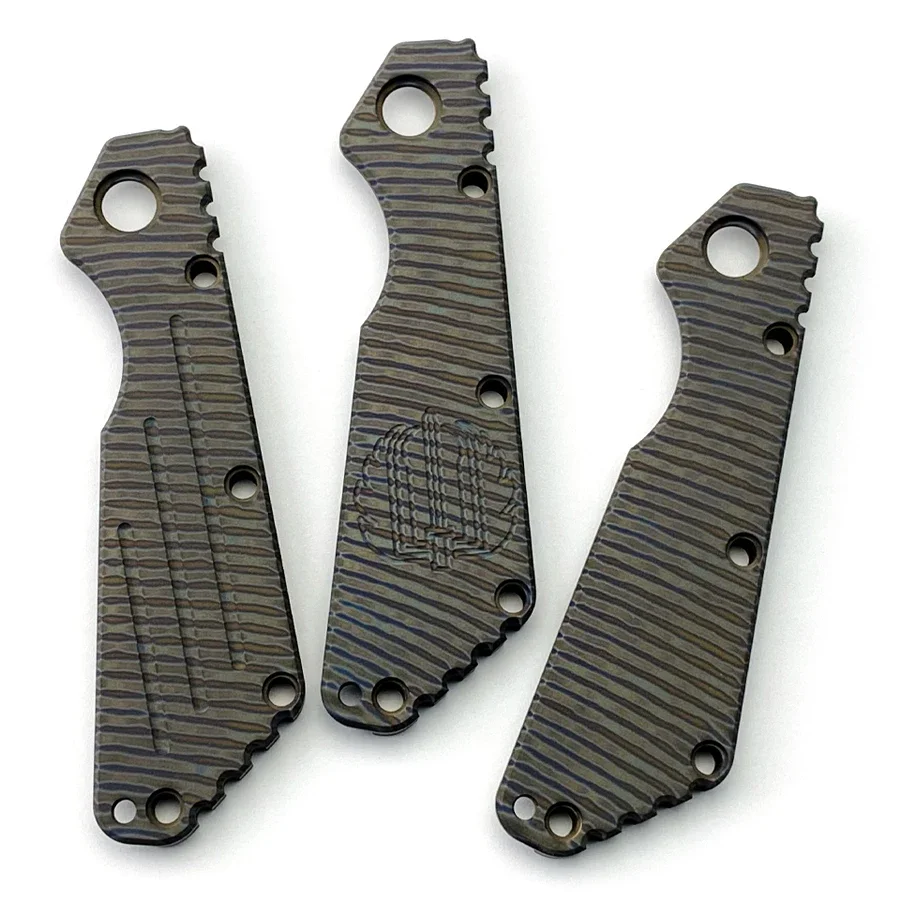 

Custom Titanium Scales for Strider SMF Knife handles Folding Knife Parts Make Accessories