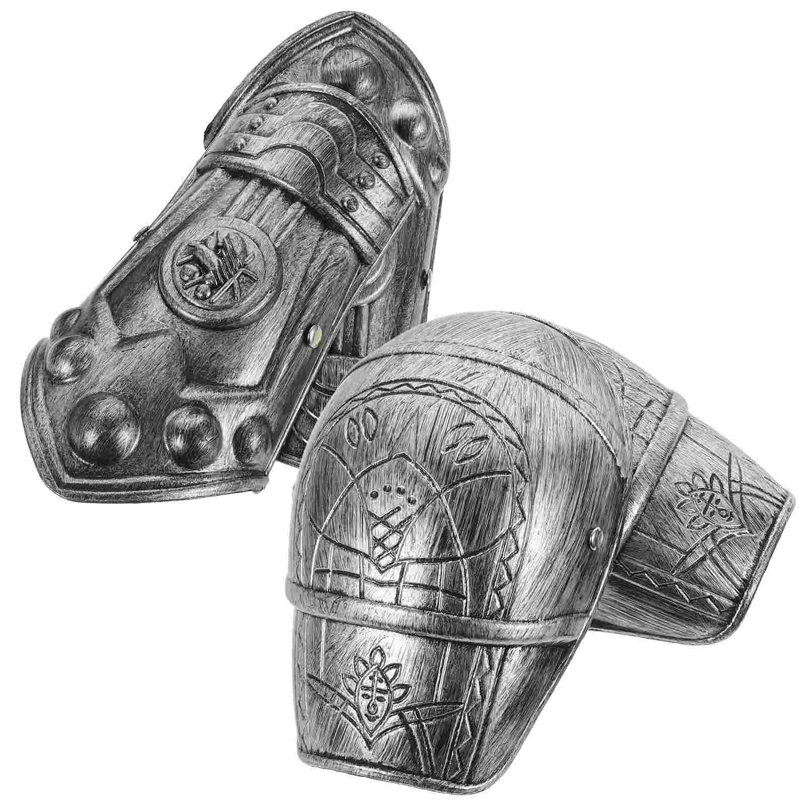 Medieval Armors Greave Shoulder Pads Cosplay Accessories Bike Roman Accessory Child