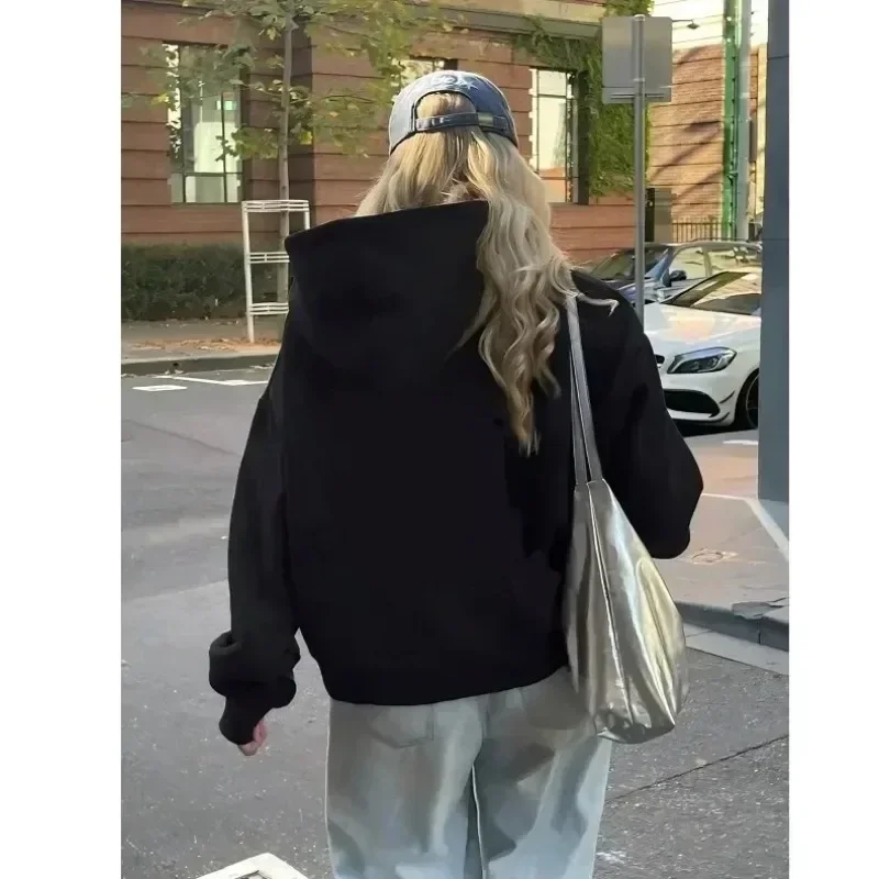 Sweat à capuche avec fermeture éclair, ours de noël Disney, élément d'arbre de noël, vêtements de rue décontractés pour hommes et femmes, nouvelle collection automne et hiver